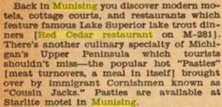 The Red Cedar - Congressional Record July 1966 (newer photo)